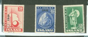 Iceland #323-4  Multiple