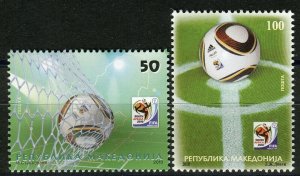 049 - MACEDONIA 2010 - World Football Championship - MNH Set