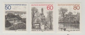 Germany - Berlin Scott #9N476-9N477-9N478 Stamps - Mint NH Set