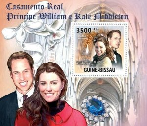 Guinea 2011 MNH - Royal Weddings, Prince William & Kate Middleton.