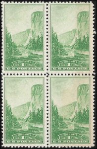 740 Mint,OG,NH... Block of 4... SCV $1.60