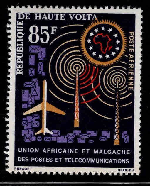 Burkina Faso Upper Volta Scott C9 MH* Postal Union stamp 1963