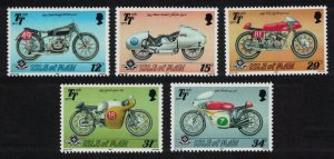Isle of Man Tourist Trophy Motorcycle Races 5v 1987 MNH SG#348-352
