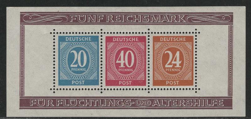 Germany AM Post Scott # B294, mint nh