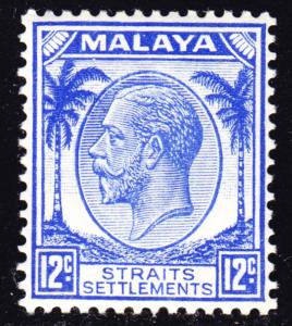 Malaya Straits Settlements Scott 225   VF mint OG H.