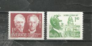 Sweden Scott catalogue #1231-1232 Unused Hinged