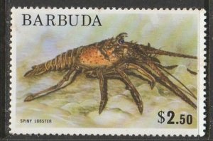 1974 Antigua-Barbuda - Sc 185 - MNH VF - 1 single - Spiney Lobster