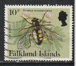 1984 Falkland Islands - Sc 396 - used VF - 1 single - Hover Fly