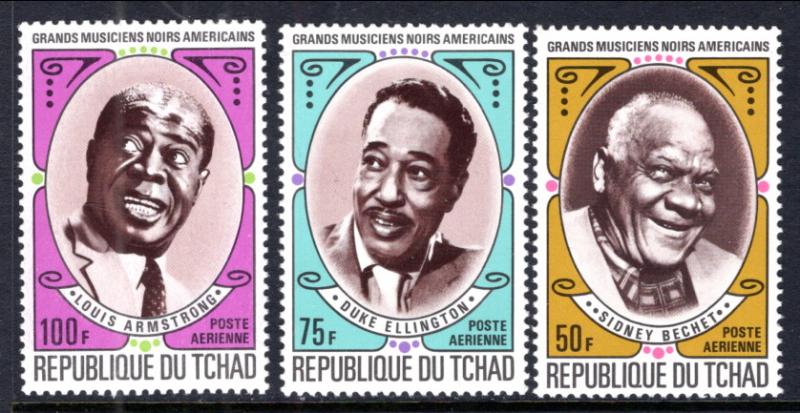 Chad C89-C91 MNH VF