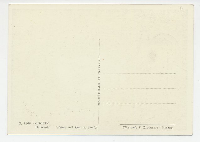 Maximum card Rumania 1965 Frederic Chopin - Composer