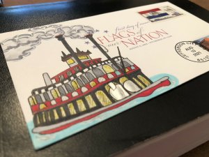 2009 Flags of our Nation 2021 MISSOURI STATEHOOD FDC Hand Drawn Cachet 1/1