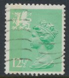 Great Britain Wales  SG W37 SC# WMMH19 Used  see scan 1 left side band