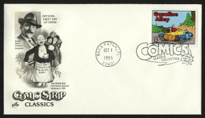 #3000h 32c Gasoline Alley, Art Craft FDC **ANY 5=FREE SHIPPING**