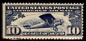 US Stamp #C10 MINT Hinged SCV $7.00