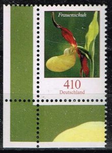 Germany 2010,Sc.#2414 MNH, Flower:  Lady's-slipper Orchid (Cypripedium c...