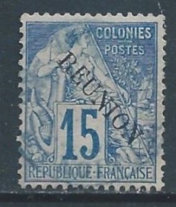 Reunion #22 Used 15c Fr. Cols. Commerce Issue Ovptd. Reunion