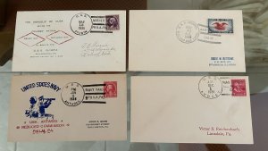WW2 Cover Collection of 75 Naval Ships at Pearl Harbor on DEC 7 1941 with Better