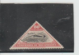 Mozambique Company  Scott#  174  Used  (1935 Airplane over Beira)
