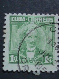 ​CUBA- VERY OLD CUBA STAMPS FAMOUS PEOPLE USED- VF WE SHIP TO WORLD WIDE.