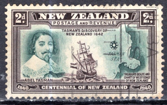 New Zealand: 1940: Sc. #: 232, Used Single Stamp