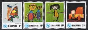 SINGAPORE SCOTT 218-221