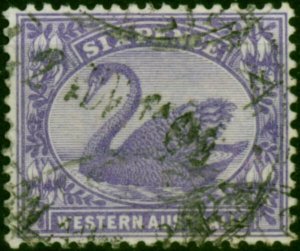 Western Australia 1906 6d Bright Violet SG115 Fine Used