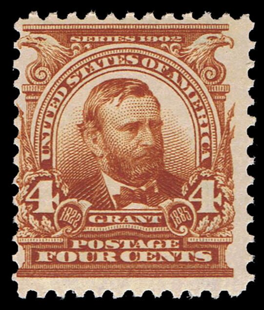 GENUINE SCOTT #303 VF MINT OG NH 1903 BROWN GRANT SCV $140 - ESTATE CLOSEOUT #1