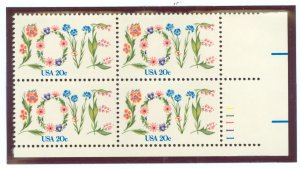 United States #1951 Mint (NH) Plate Block (Love)