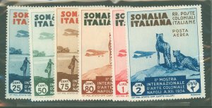 Somalia (Italian Somaliland) #C1-C6 Unused Single (Complete Set)