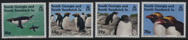 South Georgia 170-3 MNH Macaroni Penguins