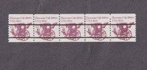 PNC5 10.9c Hansom Cab 1 P/C No Gap (NG) US #1904a MNH F-VF
