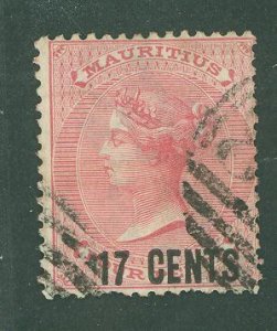 Mauritius #54 Used Single