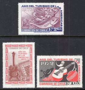 Chile 430-432 MNH VF