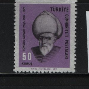 TURKEY, 1746 Hinged, 1967 Sokullu Mehmet, Statesmen