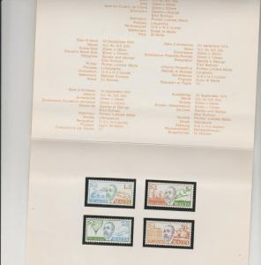 Universal Postal Union Presentation Pack 1974