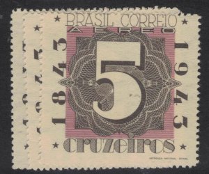 Brazil 1943 A/M SC C50-2 MNH (6fuf)