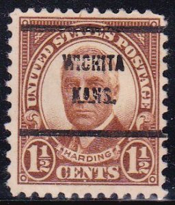 Precancel - Wichita, KS PSS 684-61 - Bureau Issue