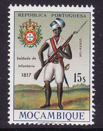 Mozambique #477 F-VF Mint NH ** Colonial Soldier, 1817