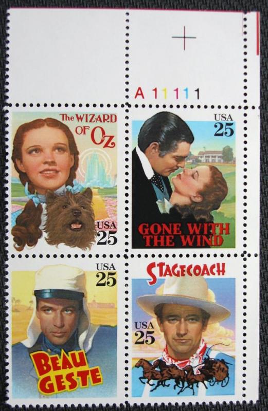 US #2445-2448 MNH Plate Block of 4 SCV $6.50 L10