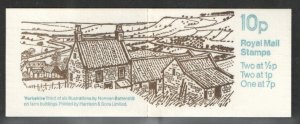 FA6 1978 Farm Buildings #3 Folded Booklet - complete - Perf type P