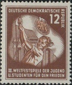Germany DDR, #85  MH  From 1951