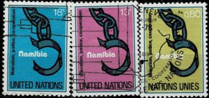 UNITED NATIONS 1977 FREE AND NDEPENDENT NAMIBIA USED