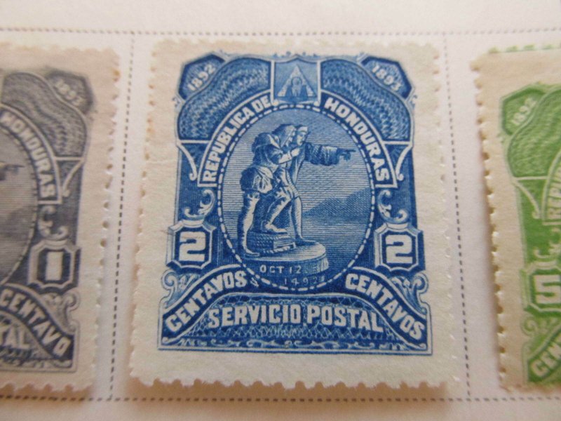 Honduras 1892 2c fine mng stamp A11P11F8