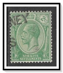 Straits Settlements #180 KG V Used