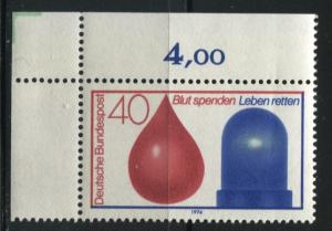 Germany 1132       MNH Margin Number 