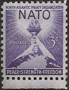 # 1008 MINT NEVER HINGED NATO
