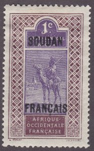 French Sudan 21 Camel and Rider 1921
