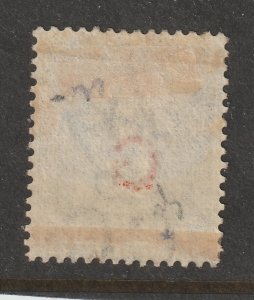 Griqualand West a COGH 0.5d with large red G overprint MH