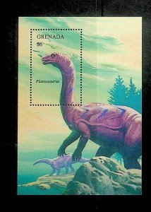 GRENADA Sc 2314 NH SOUVENIR SHEET OF 1994 - DINOSAURS