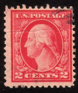 1917 US, 2c, Used, George Washingtom, Sc 499
